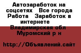 Автозаработок на соцсетях - Все города Работа » Заработок в интернете   . Владимирская обл.,Муромский р-н